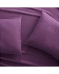 Twin-XL Purple Pillowcases Egyptian Cotton 1000 Thread Counts