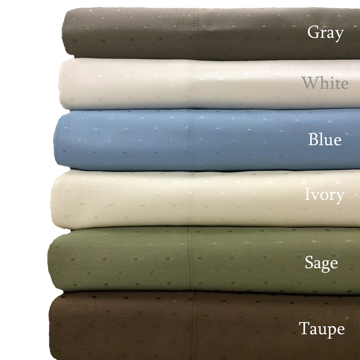 Calking Ivory Pillow Covers Egyptian Cotton 1000 Thread Counts