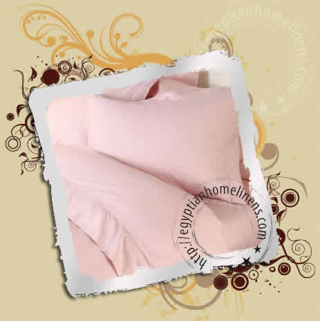 Calking Pillowcases Pink Solid Egyptian Cotton 1000 Thread Count - All Sizes